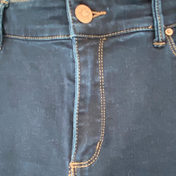 Chico’s the Platinum Blue Jegging Skinny Stretch Jeans Size 1 / US Size 8 R NWOT - Picture 6 of 10